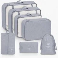 ibettertec Wäschesack Kofferorganizer 7-teiliges Set, Packing Cubes, Reise Packtaschen (Kofferorganizer Koffer Organizer Set 7-teiliges, Packing Cubes, Reise Packtaschen)