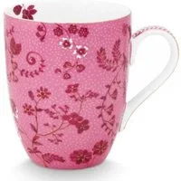 PiP Studio Tasse Henkelbecher Jolie Flowers Pink (Groß)