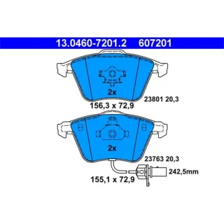 ATE Bremsbel?ge vorne Audi A4 A6 A8 Seat Exeo