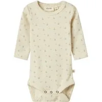Lil' Atelier Langarmbody NBFGAGO LS SLIM BODY LIL NOOS Baumwollmischung