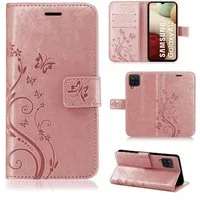 betterfon Handyhülle Handytasche für Samsung Galaxy A12 Buchhülle, Wallet Case mit Kartenfächern Magnetverschluss und weicher Innenhülle