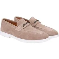 Desa DESA Herren-Wildlederslipper mit Metalldetails Loafer