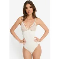LSCN by LASCANA Body aus hochwertigem Materialmix