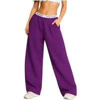 Smilodox Jogginghose Damen Siara, Bequeme Freizeithose mit Seitentaschen, Gym & Homewear Trainingshose mit verstellbarem Beinabschluss