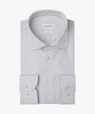 Profuomo - SHIRT CUTAWAY SF WHITE Weiß - Gr. - 41