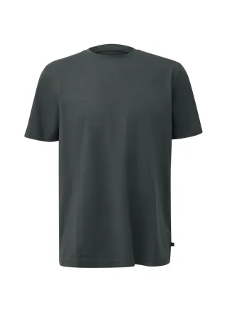 Q/S designed by - T-Shirt Regular Fit grau - Gr. - S