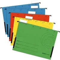 Herlitz Hefter Hängetasche 230g/qm farbig sortiert VE=5 Stück