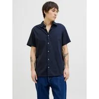 Jack & Jones Kurzarmhemd JJPIERRE SLUB SHIRT SS