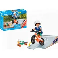 Playmobil® Skateboard mit Rampe (71798), My Life Konstruktions-Spielset, (17 St), Made in Europe