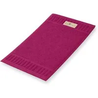 Casa Colori Gästehandtuch Uni, Frottier (1-St), Hohe Farbbrillanz, Einfache Pflege