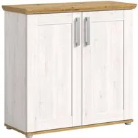 xonox.home Kommode Verona, Sibiu Lärche Nachbildung Melamin Modern 90x88x37 cm