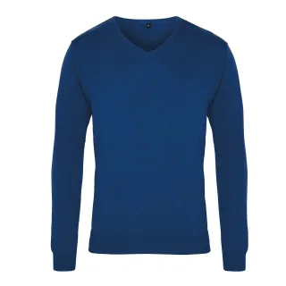 Premier - Sweatshirt V-Ausschnitt für Herren (Königsblau)
