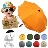BambiniWelt by Rafael K. Kinderwagen-Sonnenschutzhülle Sonnenschirm Sonnenschutz für Kinderwagen Buggy Jogger universal UV50+, UV 50+ Schutz