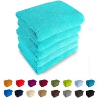 MatratzenL.A.B® Duschtücher 70x140 cm Rimini 500 g/m² Blauer Schwan®, 100% Baumwolle (Duschtücher), Badetücher, Frotee, 23 Farben, mit Aufhänger, einzeln verpackt