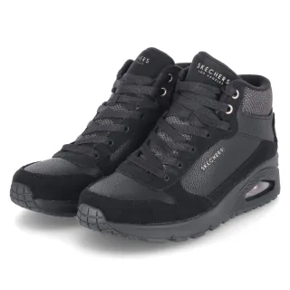 Skechers High Sneaker UNO-STACRE SHINE  Schwarz - Gr. 36 -  Textil