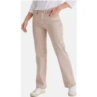 STOOKER WOMEN 5-Pocket-Jeans MARY Denim 5-Pocket Hose Wide Leg Fit Casual Clean Wash Stretch für Damen