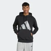 adidas Sportswear Kapuzensweatshirt HOLIDAY 3S HOODIE mit großem BOS Branding, festliches Design, mit Rundhalsausschnitt