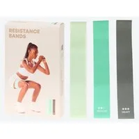 Spectrum Fitnessbänder Set Latex 3 Stück Trainingsbänder Widerstandsbänder Fitnessband, 3-tlg.