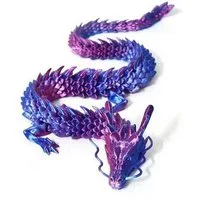 Jumpeak Tierfigur 3d drache,3d tiere,drache 3d druck,drachen figuren,drachen spielzeug (8 Farben, 5 Größen), tiere figuren,tiere spielzeug,Kinderspielzeug,Weihnachtsgeschenke