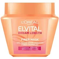 L'ORÉAL PARIS Haarmaske ELVITAL DREAM LENGTH FIBER MASK, für langes, dünner werdendes Haar