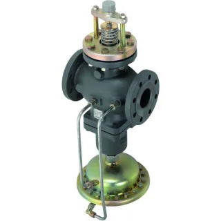 Danfoss Vol,-stromregl, m,Stellv, 6 003G6067 DN150, Kvs 280, PN16, GG-25, 0,5 Flansch