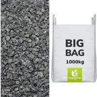 CM-Gartendesign Stein Basalt Splitt, (8/16mm, anthrazit), 1000kg