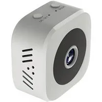 Athlix Überwachungskamera Mini-Überwachungskamera 4K FullHD WiFi-Überwachung Bewegungserkennung (Innen, Infrarot, Nachtsicht, Wasserdicht, 2-Wege-Audio)