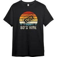 PAULGOS Print-Shirt Herren T-Shirt "Retro 80´s vibes"