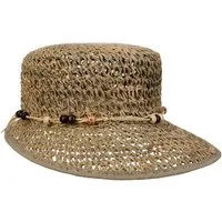 Lipodo Sonnenhut (1-St) Strohcap mit Schirm