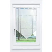 LYSEL® Scheibengardine Tilly (1 St), transparent, HxB 90x60cm