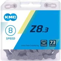 KMC Fahrradkette KMC Z8.3 Fahrradkette 6/7/8-fach - 114 Glieder, silber-grau