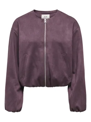 JDY - JDYNIA FAUX SUEDE BALLOON JACKET NOOS Huckleberry - Gr. - XL