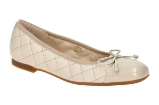 Gabor 62.612 Beige Muschel/Torta Damen Ballerinas Echtleder Slipper - GABOR c...
