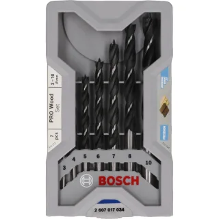 Bosch PRO Holzbohrer-Set, 7-teilig 3 - 10mm - 2607017034