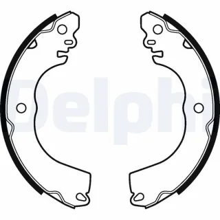 Delphi Bremsbacken hinten Citroen C-Zero Mitsubishi I Peugeot Ion
