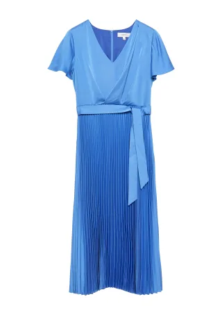 comma - Kleid blau - Gr. - 42
