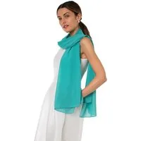 MayTree Modeschal Chiffon Schal, Damen Stola, Umschlagtuch für Abendkleid, Hijab, (Stück, 1-St)