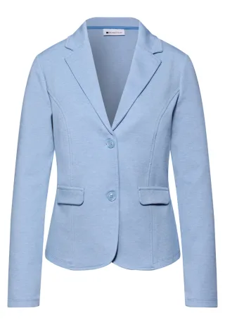 Street One - Basic Piqué Blazer original blue - Gr. - 40