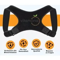 Vitamona Rückenstabilisator Vitamona Rücken Geradehalter Rückensupport Größe M (1-tlg)