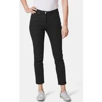 GOLDNER 7/8-Caprijeans Schmale Stretchhose BELLA Sommerliche, komfortable Skinny Fit Damenjeans