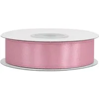 Creativery Satinband, Satinband 18mm x 25m Rolle Altrosa