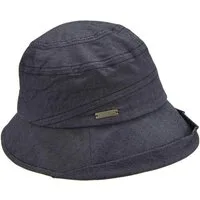 Seeberger Sonnenhut Chambraystoff Glocke mit Aufschlag 55597-0
