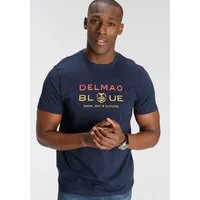 DELMAO T-Shirt Kurzarm, bedruckt, Rundhals, aus 100% Baumwolle