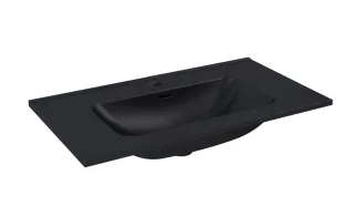 Cosmic Wish Waschtisch mit Integriertem Becken, schwarz matt, WJC780M0280108 WJC780M0280108