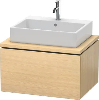 Duravit L-Cube Konsolenwaschtischunterbau wandhängend Mediterrane Eiche Matt 720x547x400 mm - LC5811 LC581107171
