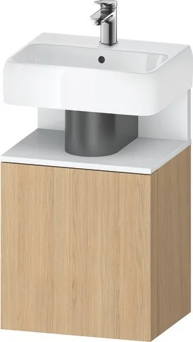 Duravit Qatego Waschtischunterbau wandhängend Natur Eiche Matt 440x350x645 mm - QA4076R18300000 QA4076R18300000