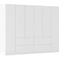 rauch Drehtürenschrank Schrank Garderobe MAINZ Breiten 91/136/181/226/271/315/360, Höhe 210cm (3 verschiedene Ausstattungen BASIC/CLASSIC/PREMIUM (inkl. SOFT-CLOSE) grifflose Front, Außentüren mit Push-to-Open Funktion MADE IN GERMANY