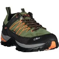 CMP Rigel Low WP (Trekking, wasserdicht) grün/orange Herren Wanderschuh