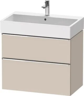 Duravit D-Neo Waschtischunterbau wandhängend Taupe Matt 784x442x625 mm - DE4373010910000 DE4373010910000