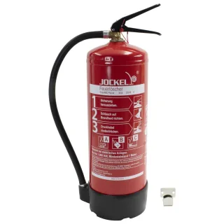 Jockel Feuerlöscher ABC-Pulver Dauerdrucklöscher, 6 kg, 34 A, 233 B , Löschmittel:ABC-Pulver, Löschmittelmenge:6kg, Rating:34 A, 233 B